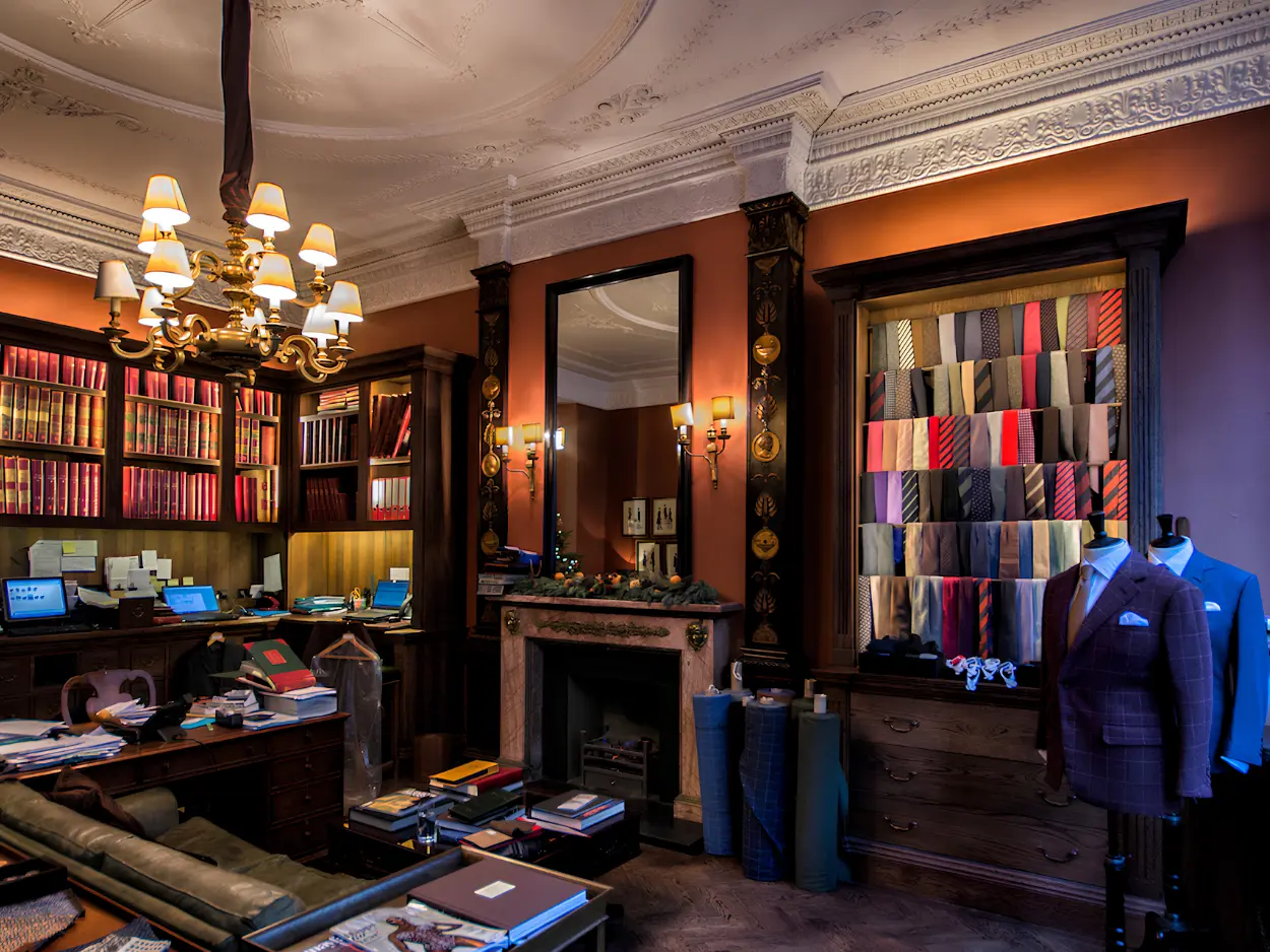 Anderson & Sheppard, Old Burlington Street, Mayfair, London