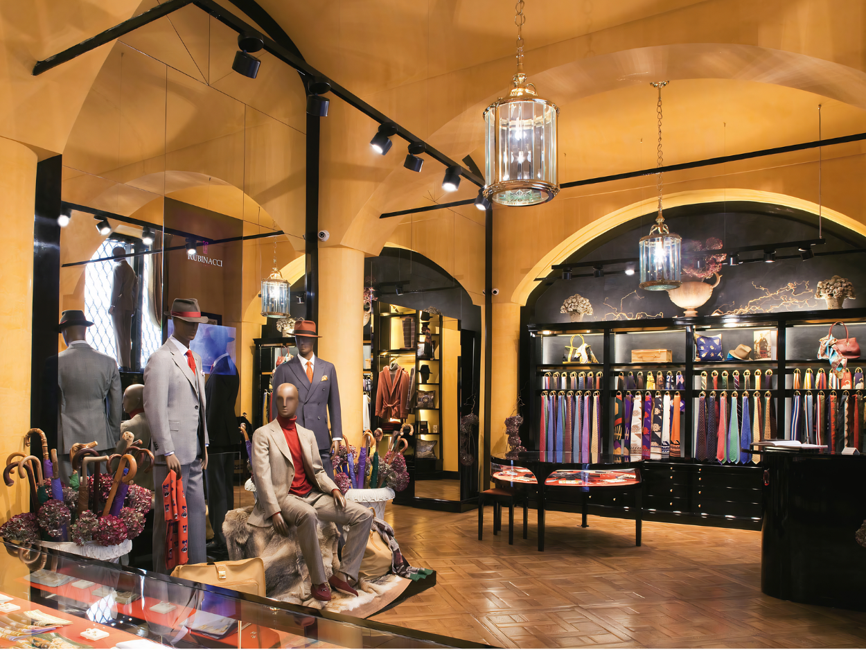 Rubinacci, Via Gesù, Quadrilatero della Moda, Milan