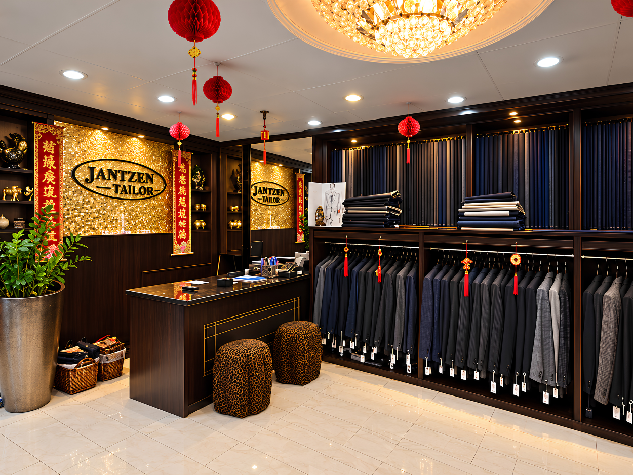 Jantzen Tailor, On Lok Yuen Building, Des Voeux Road Central, Hong Kong