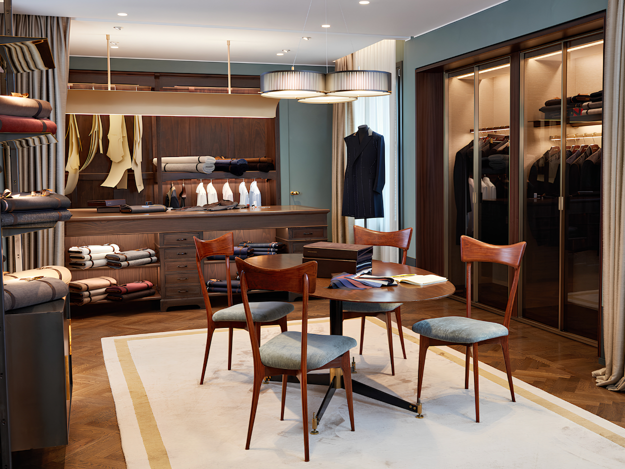 Zegna Bespoke, Via Montenapoleone and Via Bigli, Quadrilatero della Moda, Milan